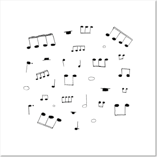 Music Notes Posters and Art